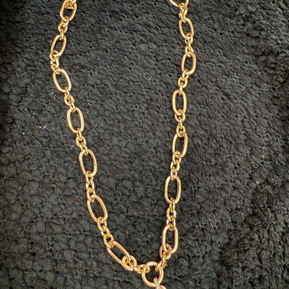 Park Lane “Influencer” Necklace in Gold features paved crystals